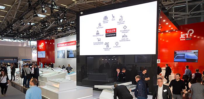 LED-Monitor auf der BAU 2019